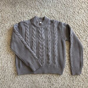 Pact Cable Knit Pullover Sweater